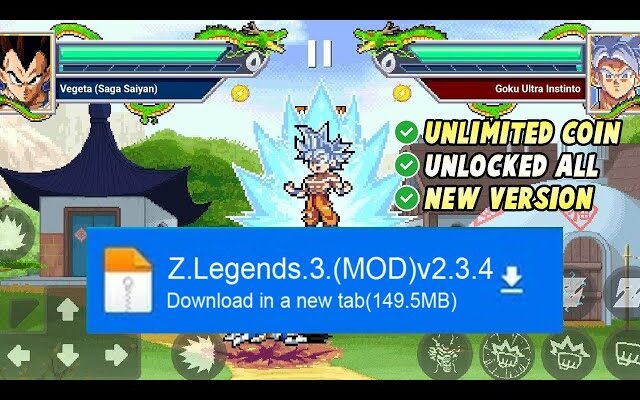 Z Legends 3 Mod Apk