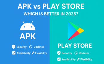 difference between APK and Play Store on Android