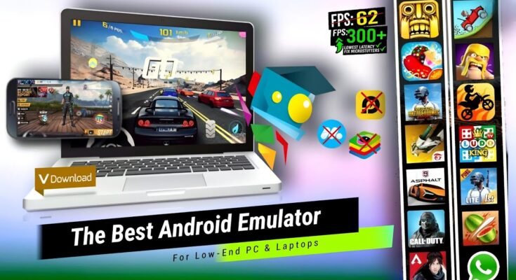 Best Android emulators for low-end PC running on an old budget laptop