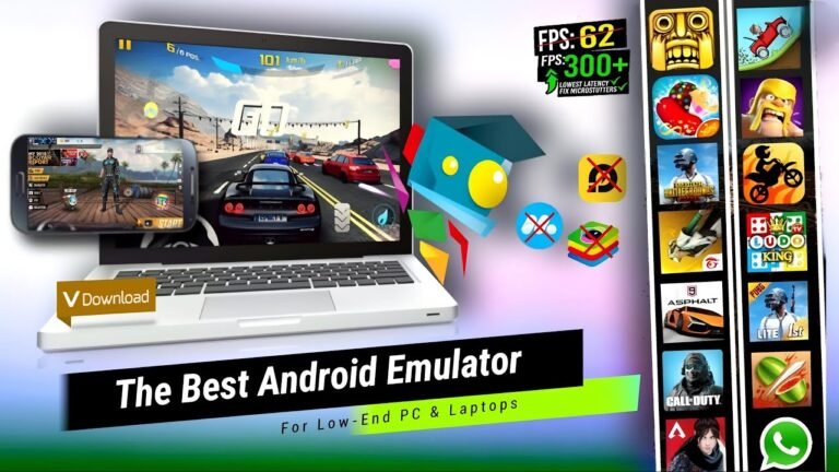 Best Android emulators for low-end PC running on an old budget laptop