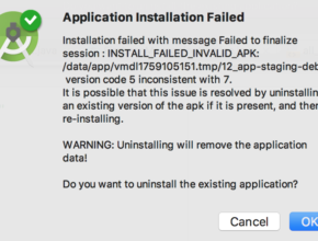 APK File Not Installing on Android - Error Message on Phone Screen
